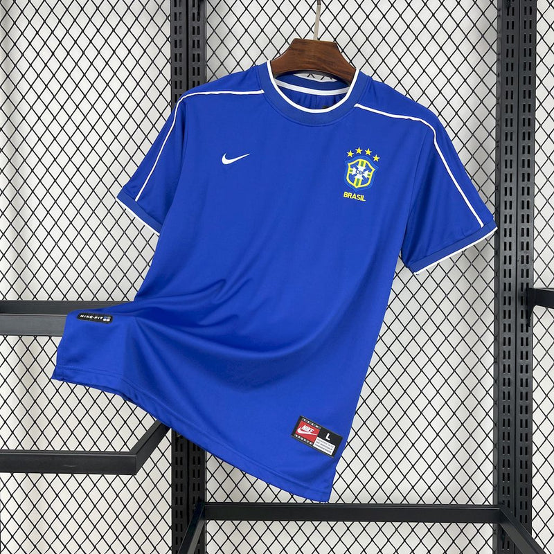 CAMISA BRASIL RESERVA 1998- VERSÃO RETRÔ