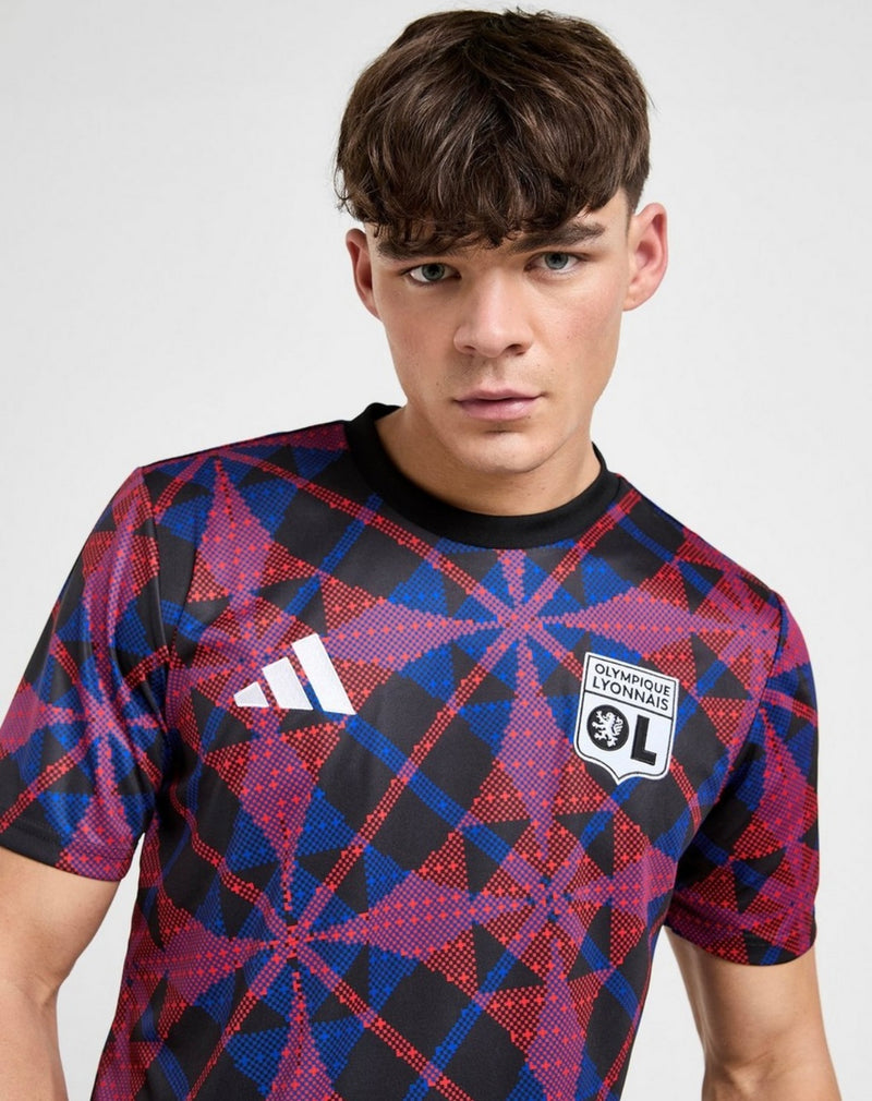 CAMISA ADIDAS LYON PRÉ JOGO 2025/26 TORCEDOR
