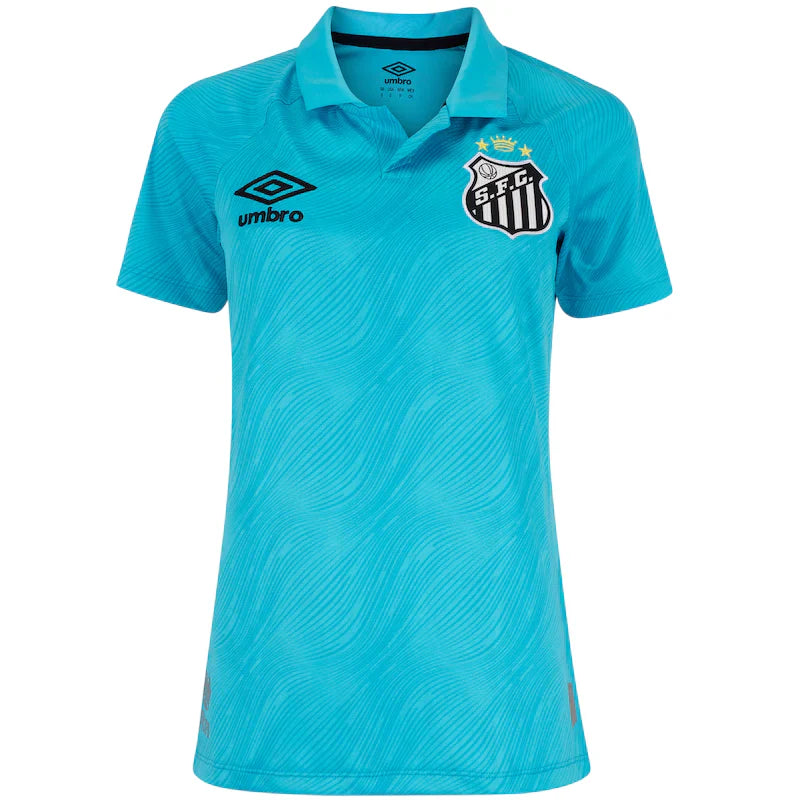 CAMISA FEMININA UMBRO SANTOS EDIÇÃO ESPECIAL 2025/26 TORCEDOR