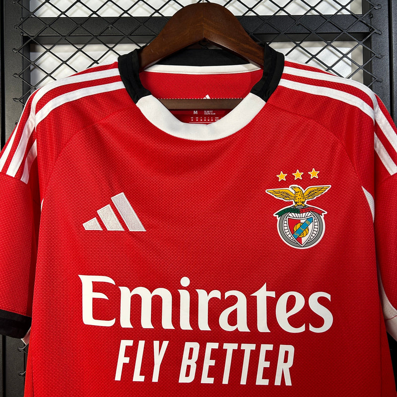 Camisa Benfica Home  25/26 - Adidas Torcedor Masculina - Lançamento