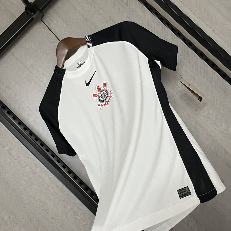 Camisa Corinthians Home 25/26 - Feminina - Lançamento