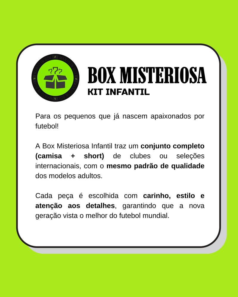 BOX - KIT INFANTIL