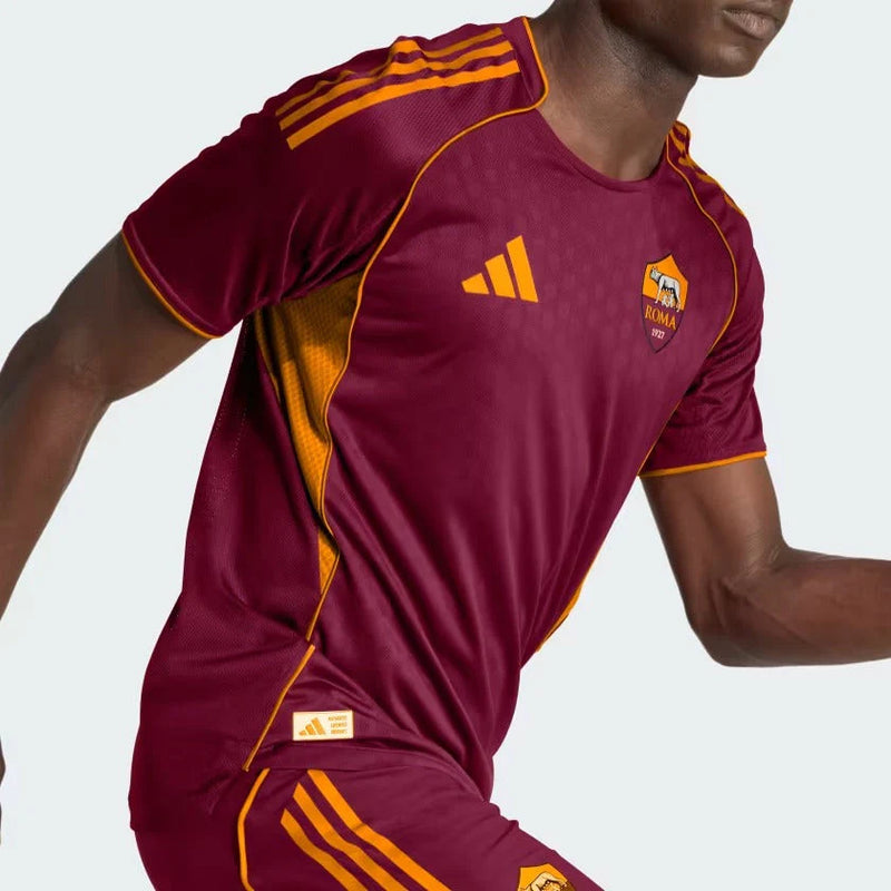 CAMISA ADIDAS AS ROMA I 2025/26 TORCEDOR