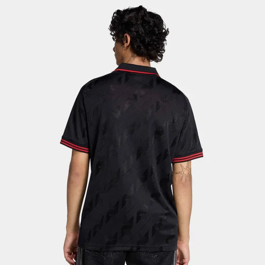 CAMISA ADIDAS FLAMENGO LIFESTYLER 25/26 - PRETO