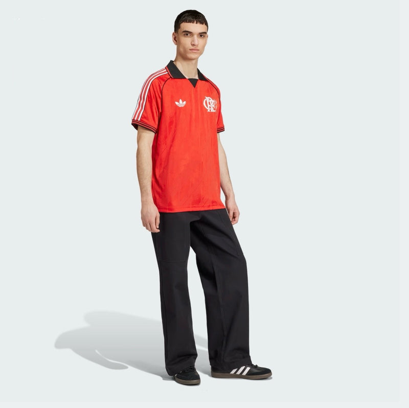 CAMISA ADIDAS FLAMENGO LIFESTYLER 25/26 - VERMELHO