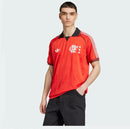 CAMISA ADIDAS FLAMENGO LIFESTYLER 25/26 - VERMELHO