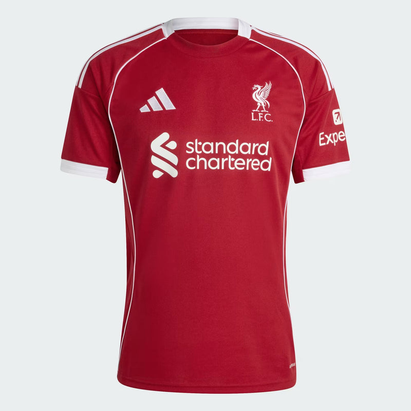 CAMISA ADIDAS LIVERPOOL I 2025/26 TORCEDOR
