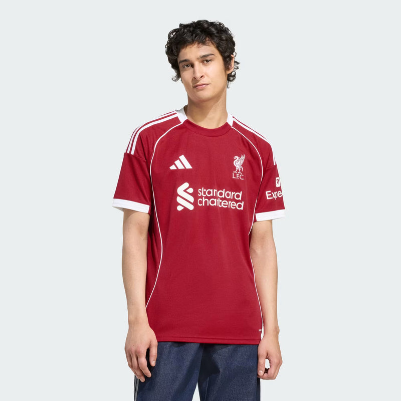 CAMISA ADIDAS LIVERPOOL I 2025/26 TORCEDOR