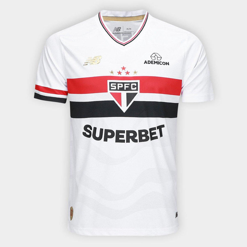 CAMISA NEW BALANCE SÃO PAULO I 2025/26 TORCEDOR