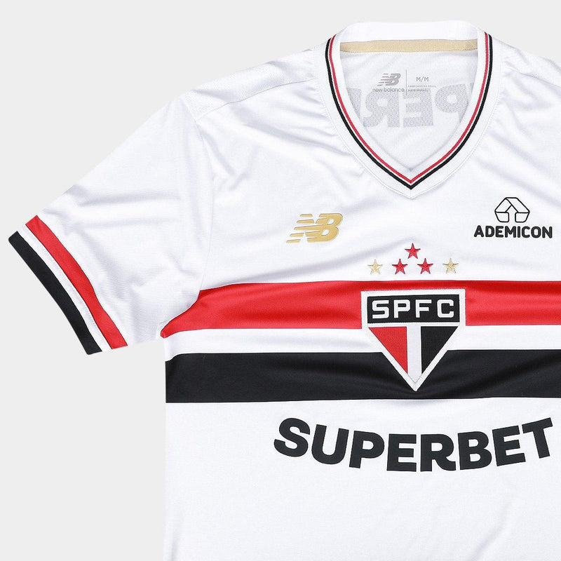 CAMISA NEW BALANCE SÃO PAULO I 2025/26 TORCEDOR