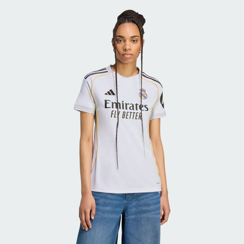 CAMISA FEMININA ADIDAS REAL MADRID I 2025/26